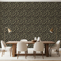 Papier peint à motif de camouflage forestier tactique⁠