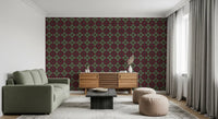 Heritage Folk Embroidery Motif Wallpaper⁠