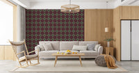 Heritage Folk Embroidery Motif Wallpaper⁠