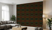 Tapetenbild mit geometrischem Ethno-Muster