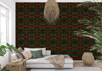 Tapetenbild mit geometrischem Ethno-Muster