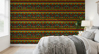 Tapet med geometriskt folkloristiskt tribal-mönster⁠