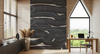 Wandbild „Monochrome Fluid Layers“