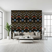 Papel tapiz Spectral Bloom and Ghostly Foliage