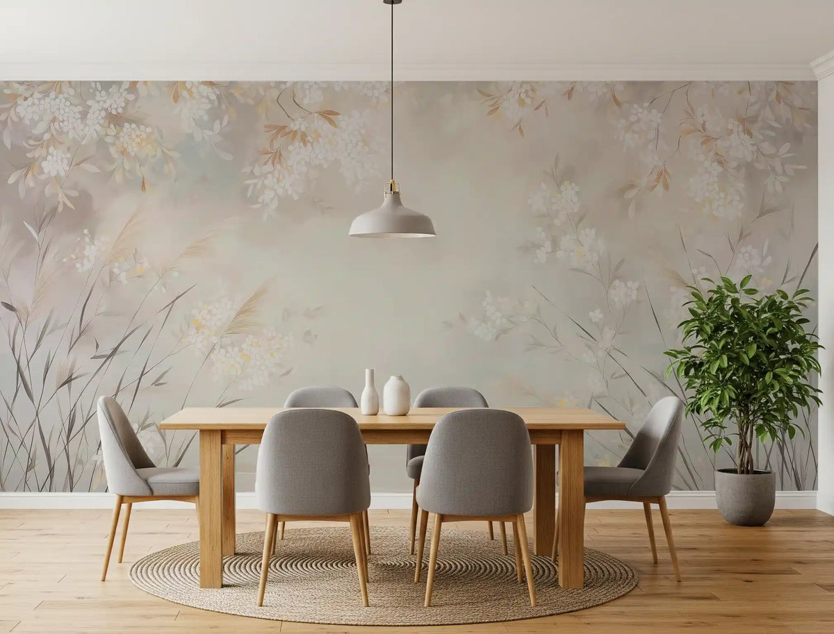 Murale da parete Minimalist Garden Drift