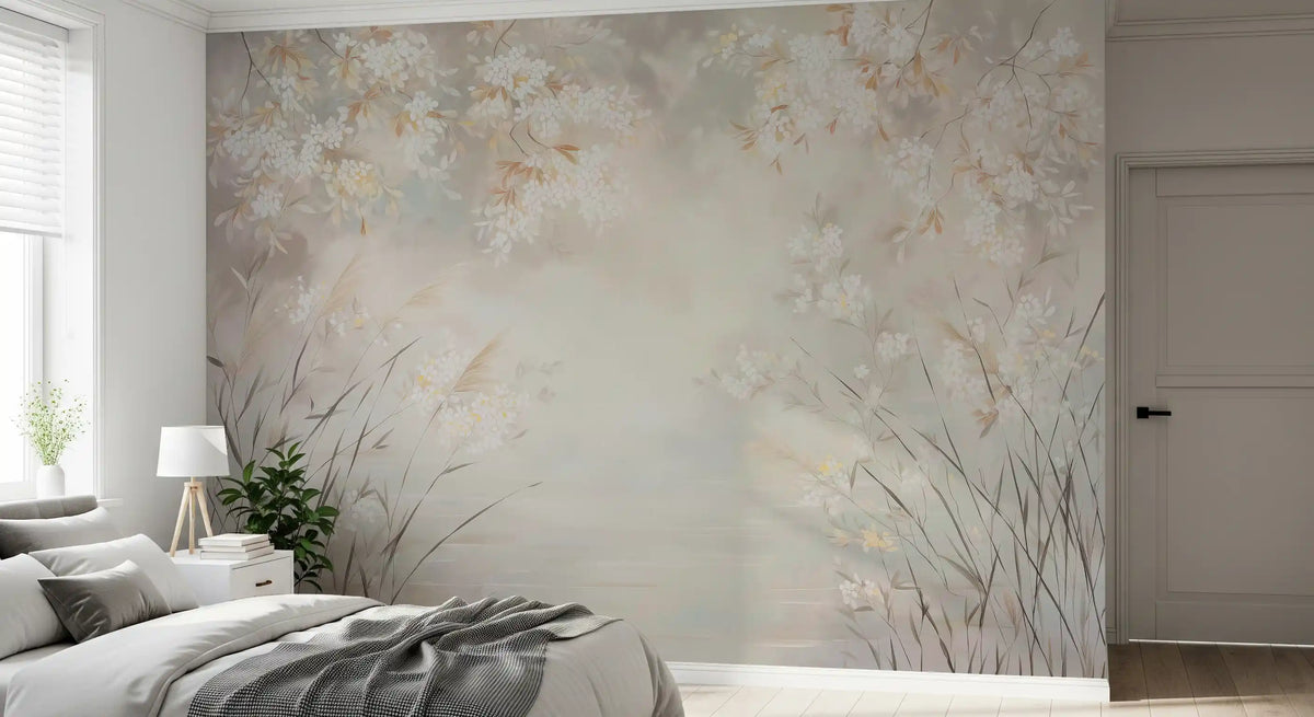 Murale da parete Minimalist Garden Drift