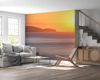 Wandbild „Ruhiger Horizont in der Dämmerung“