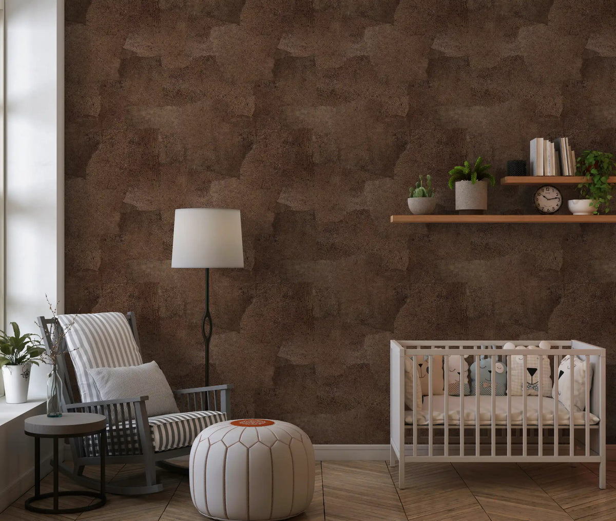 Torn Leather - Sable-tapet