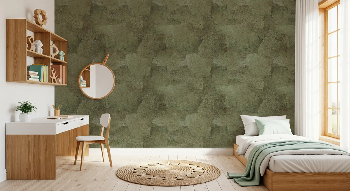 Torn Leather - Flechten-Tapete