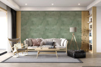 Torn Leather - Celadon-Tapete