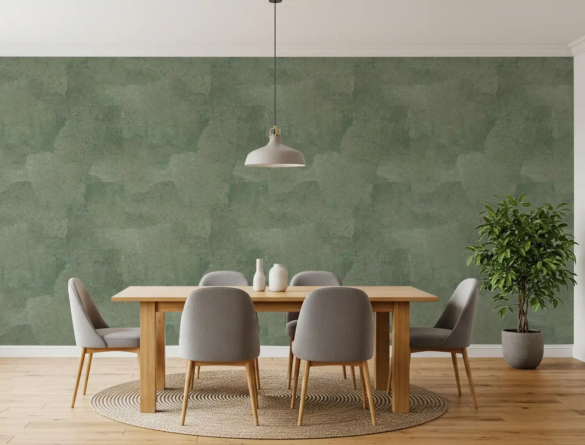 Torn Leather - Celadon-Tapete