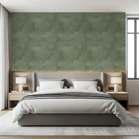 Torn Leather - Celadon-Tapete