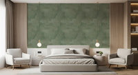 Torn Leather - Celadon-Tapete