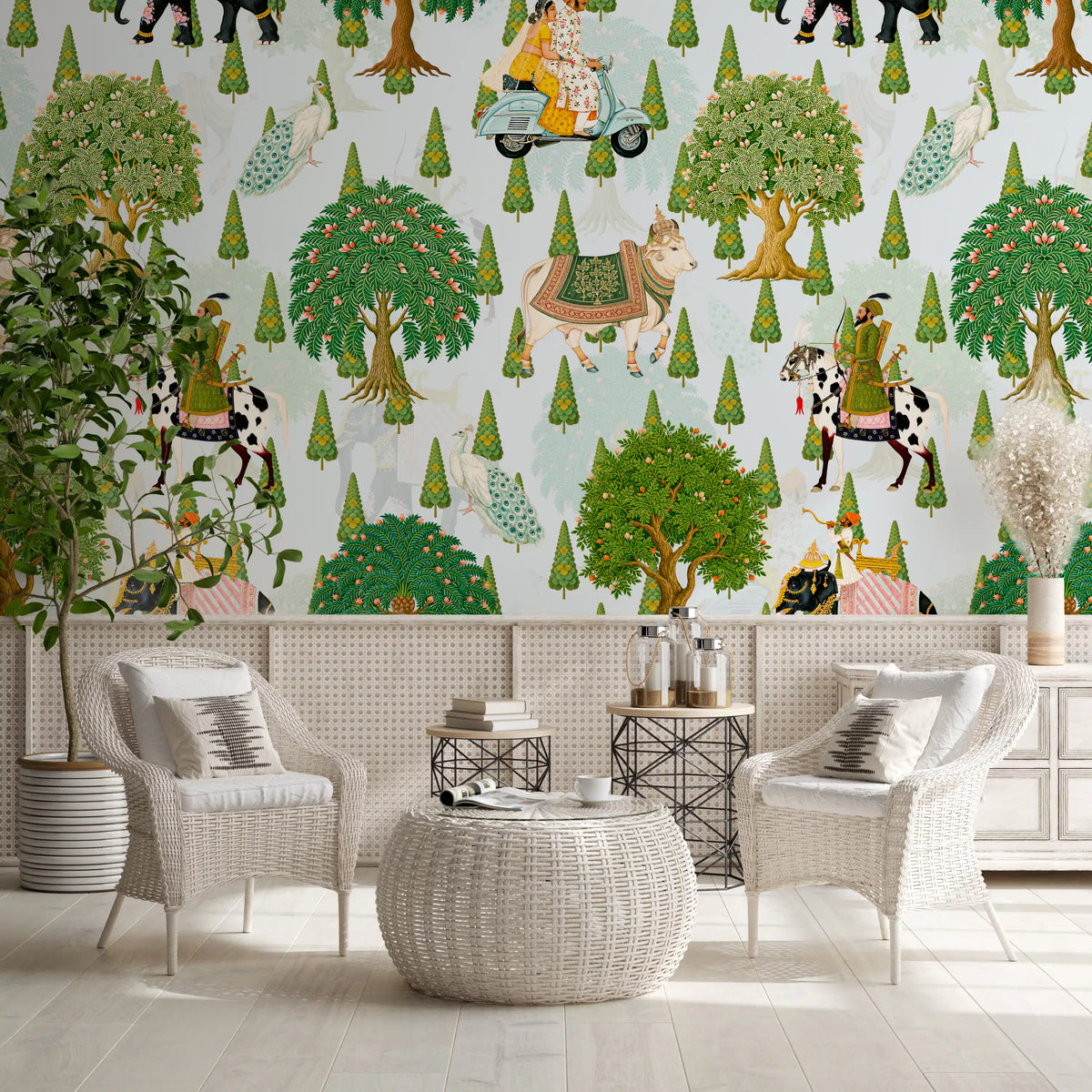 Ananya Indian  Wall Mural