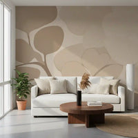 Mural de perete Emils Bouquet - Sepia