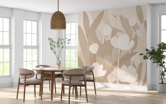Emils Meadow - Papier peint panoramique mural Sand