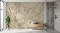 Lunar Drift - Smoke Wall Mural