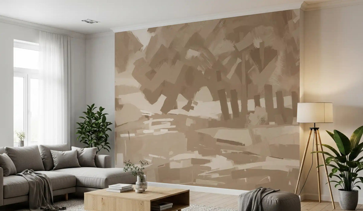 Velvet Forest - Sepia Wall Mural