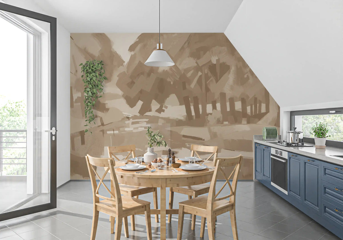 Velvet Forest - Sepia Wall Mural