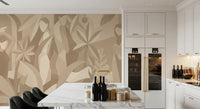 Amber Muse - Sepia Wall Mural