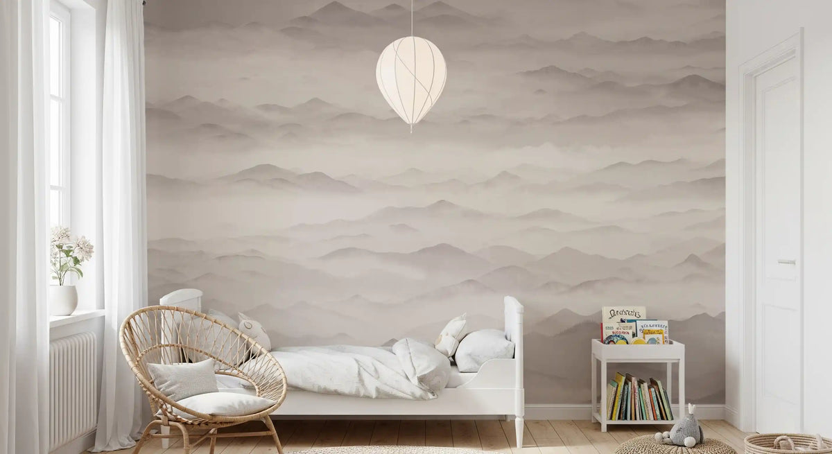 Roerich Twilight - Smoke Wall Mural