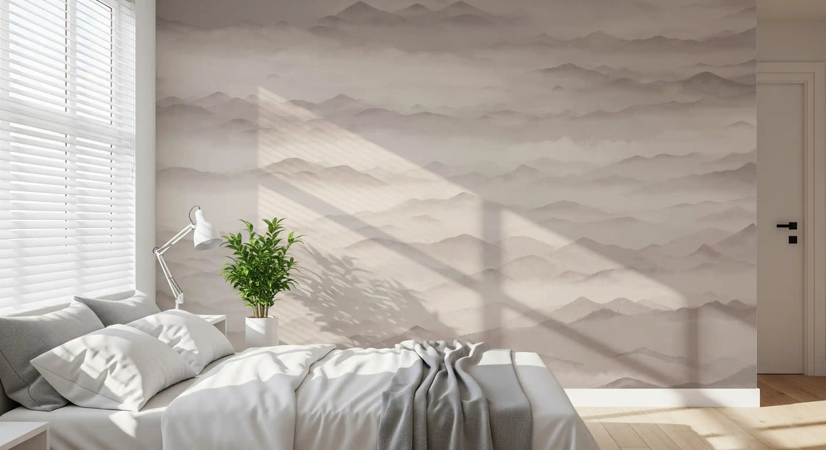 Roerich Twilight - Smoke Wall Mural