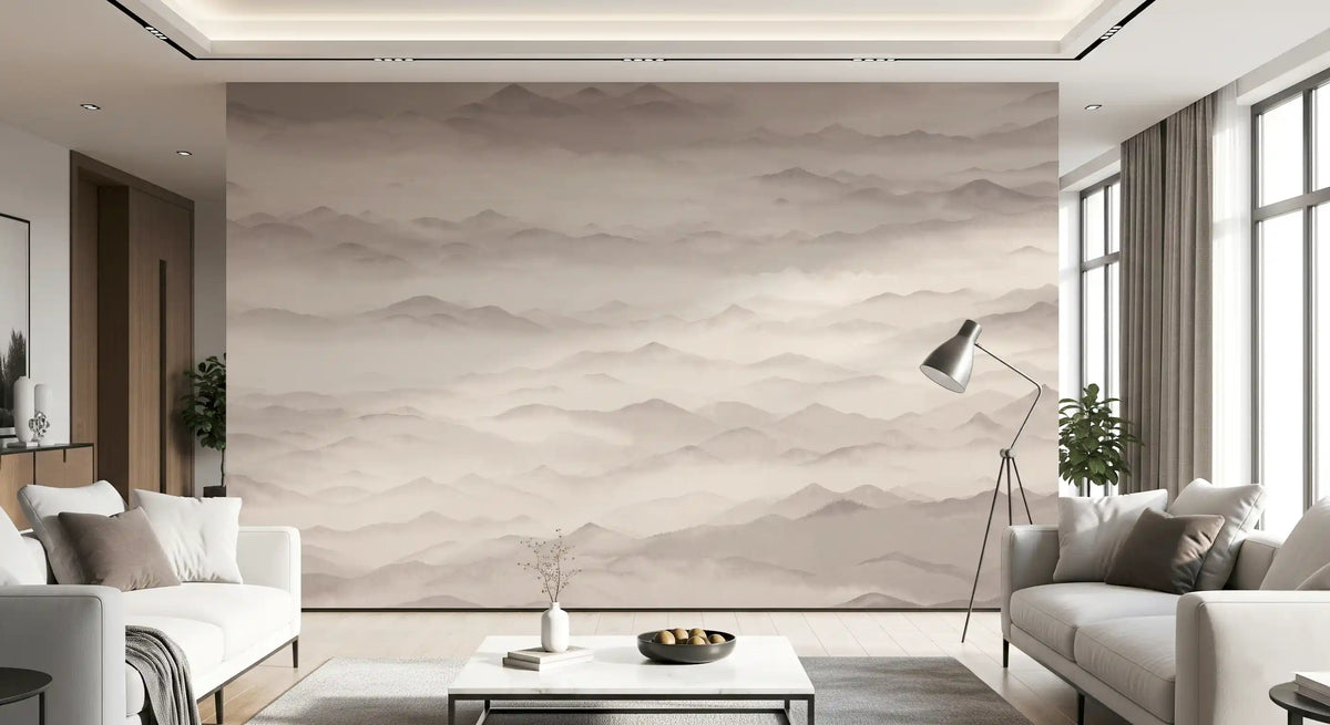 Roerich Twilight - Smoke Wall Mural