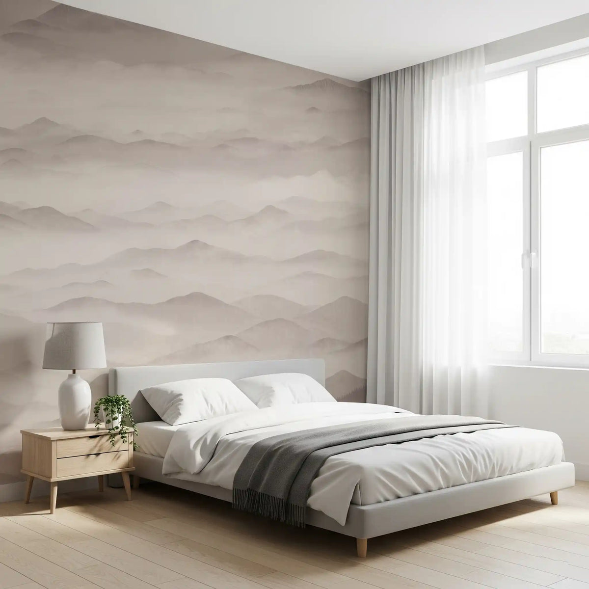 Roerich Twilight - Smoke Wall Mural