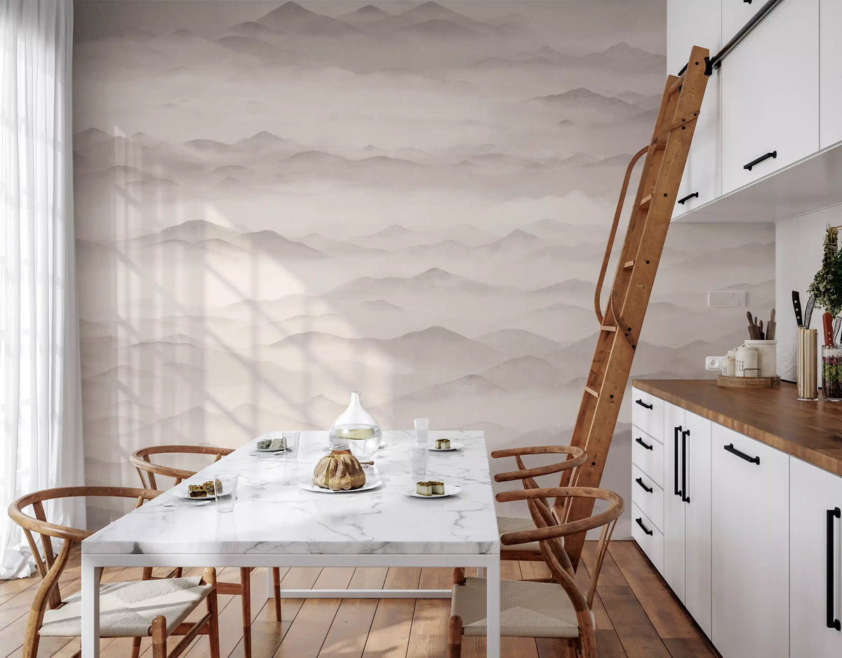 Roerich Twilight - Smoke Wall Mural