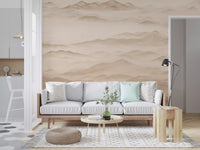 Roerich Valley - Sepia Wall Mural