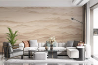 Roerich Valley - Sepia Wall Mural
