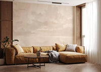 Velvet Smoke - Sand Wall Mural