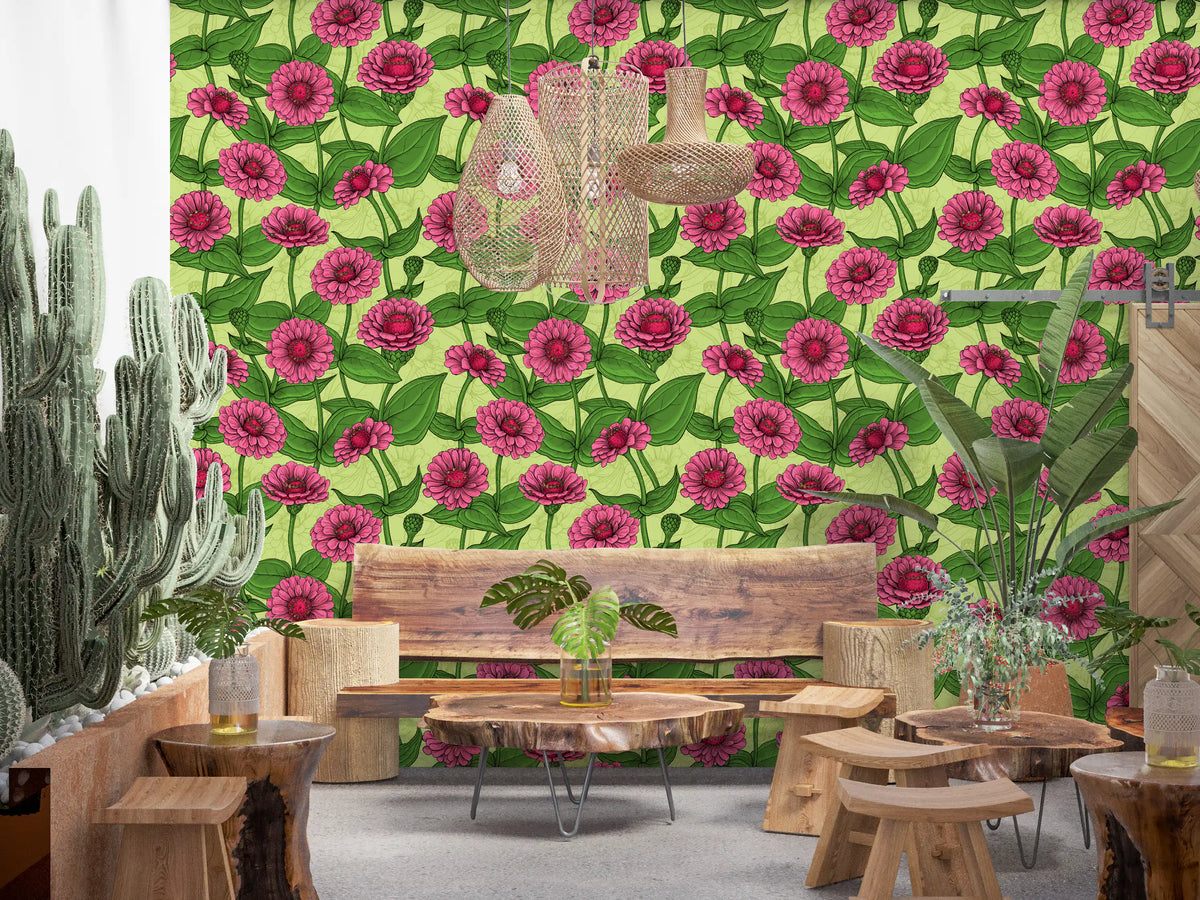 ガーデンジニアの植物画壁紙