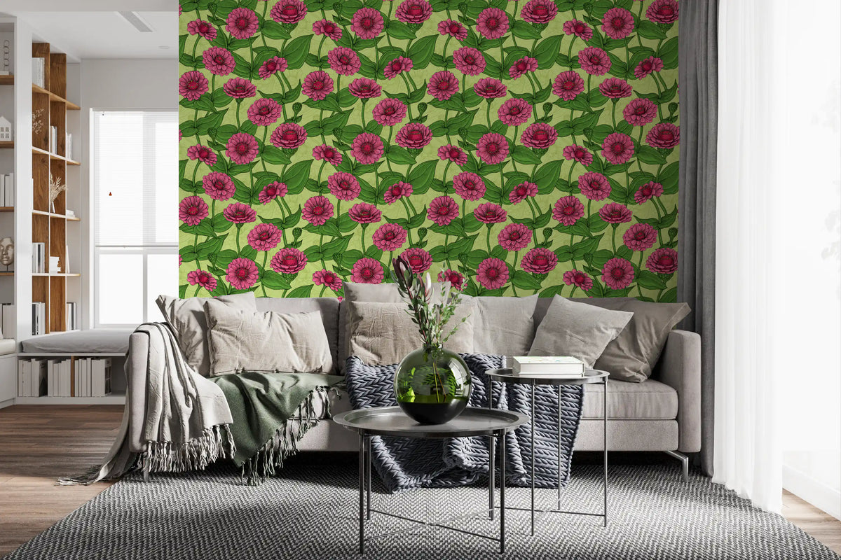 ガーデンジニアの植物画壁紙