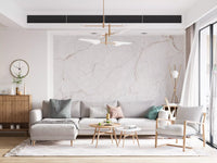 Subtle Rose Veined Marble Wall Mural