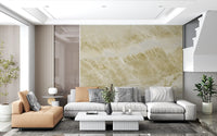 Wandbild in Natursteinoptik mit goldenen Adern