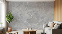 Murale da parete con texture effetto marmo grigio minimalista