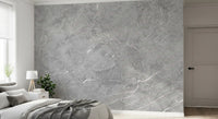 Murale da parete con texture effetto marmo grigio minimalista