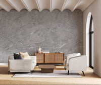 Murale da parete con texture effetto marmo grigio minimalista