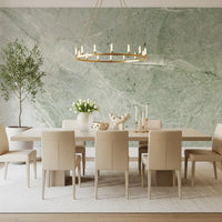 Serene Olive Stone Texture Wall Mural