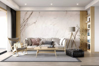 Wandbild mit cremefarbener italienischer Marmorplatte