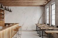 Wandbild mit cremefarbener italienischer Marmorplatte