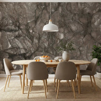 Wandbild mit Marmorstruktur in natürlichen Erdtönen