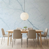 Ethereal Pale Marble Vein Wall Mural