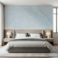 Wandbild mit ätherischen azurblauen Marmoradern