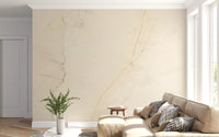 Wandbild mit cremiger Marmorsteinstruktur