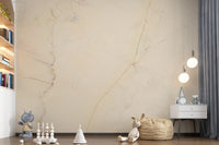 Wandbild mit cremiger Marmorsteinstruktur
