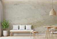 Papier peint panoramique en marbre crème naturel veiné
