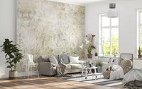 Botanisches Damast-Wildblumenwiesen-Wandbild Wandbild Wandbild