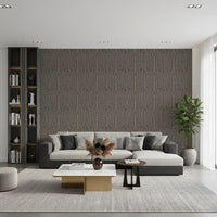 Carta da parati con texture a onde lineari monocromatiche⁠